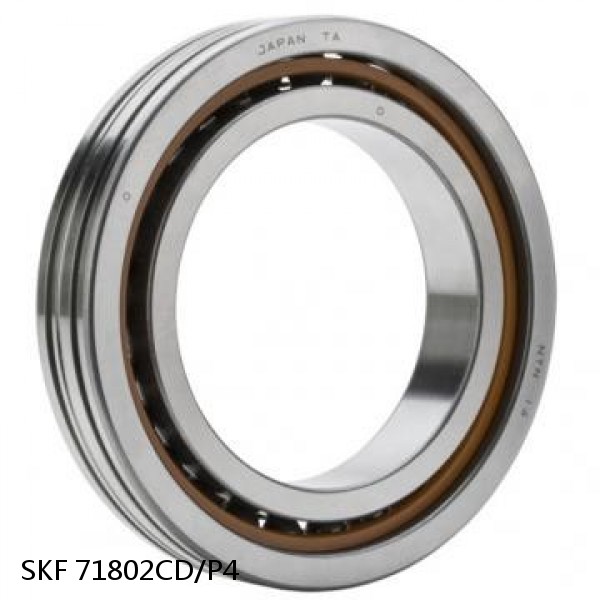 71802CD/P4 SKF Super Precision,Super Precision Bearings,Super Precision Angular Contact,71800 Series,15 Degree Contact Angle