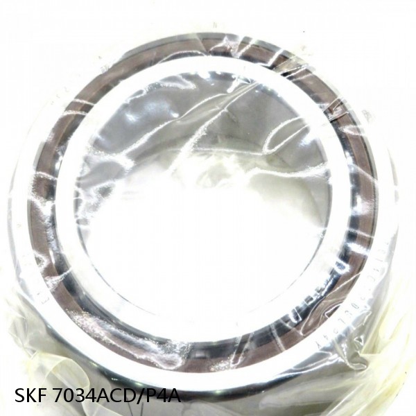 7034ACD/P4A SKF Super Precision,Super Precision Bearings,Super Precision Angular Contact,7000 Series,25 Degree Contact Angle