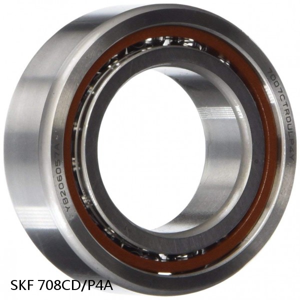 708CD/P4A SKF Super Precision,Super Precision Bearings,Super Precision Angular Contact,7000 Series,15 Degree Contact Angle